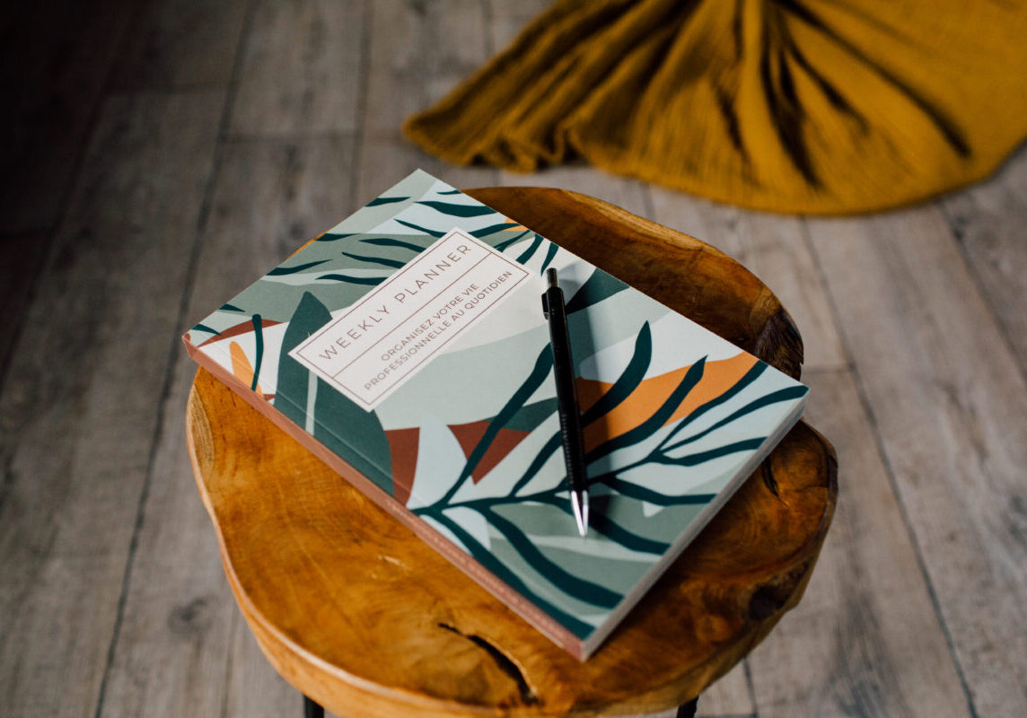 Weekly planner professionnel